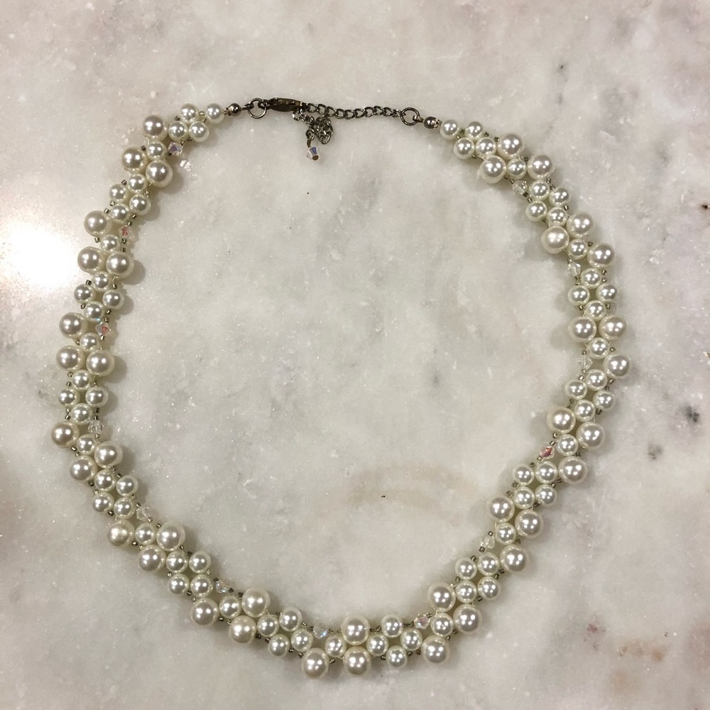 Pearl Thick Strand Necklace